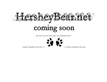 Tablet Screenshot of hersheybear.org